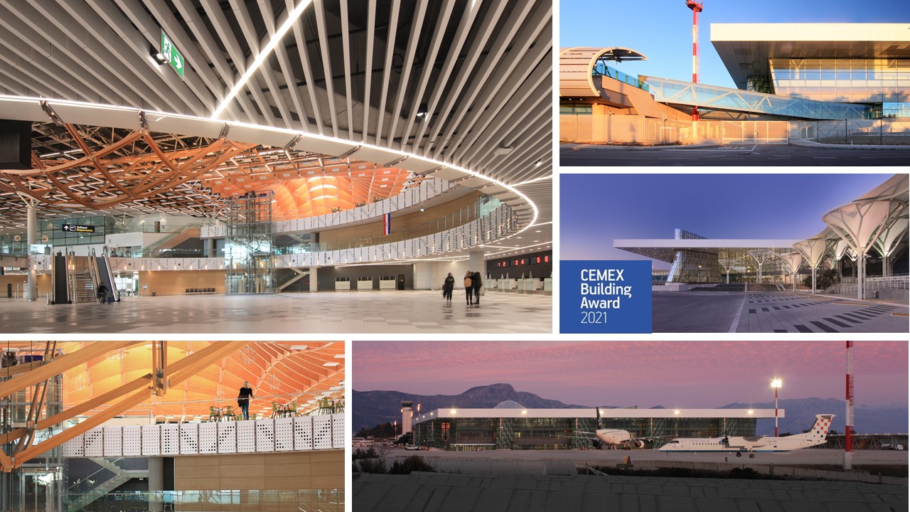 Rekonstrukcija putničkog terminala Zračne Luke Split dobitnik je međunarodne Graditeljske nagrade CEMEX