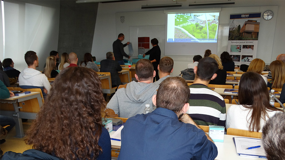 FIBRAN & HSZG FIBRAN održao predavanje u Osijeku: Svestrana upotreba XPS-a u ovojnici zgrade