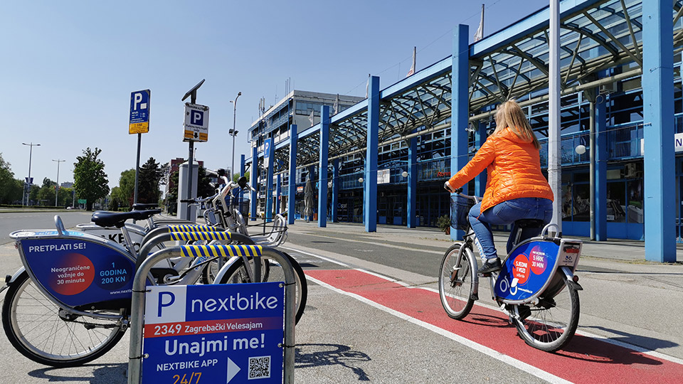 Sustav javnih bicikala u Zagrebu bogatiji za 10 novih privremenih stanica