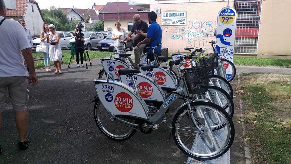 ŠTO SE TO ZELENI U GRADU NAFTE? Ivanić-Grad danas je pokrenuo drugi mješoviti nextbike sustav javnih bicikala u Hrvatskoj