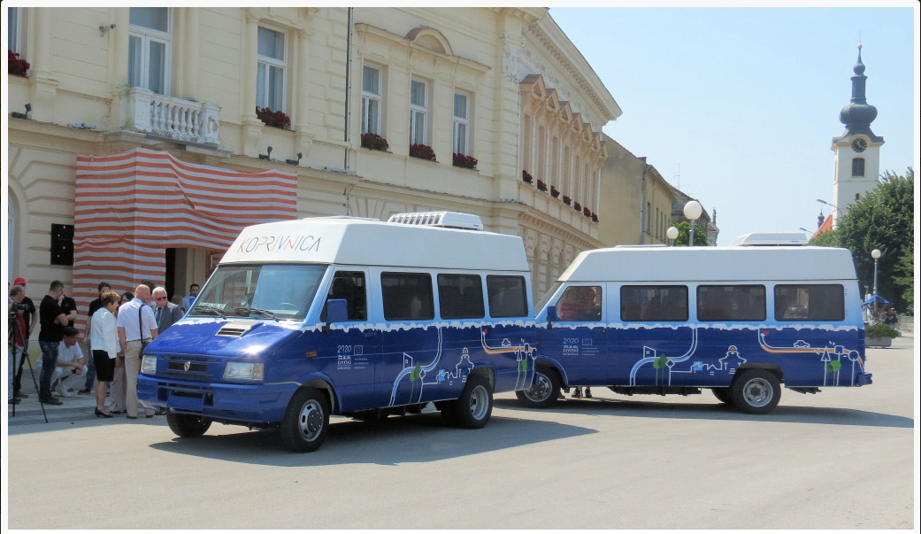 Javni prijevoz niske emisije CO2 Koprivnica dobila električne autobuse za javni prijevoz