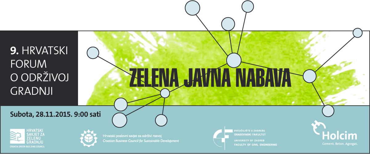 Zelena javna nabava – 9. Hrvatski forum o održivoj gradnji