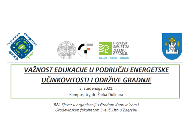 Edukativni događaj na temu energetske učinkovitosti i nZEB-a, Koprivnica 3.11.2021.