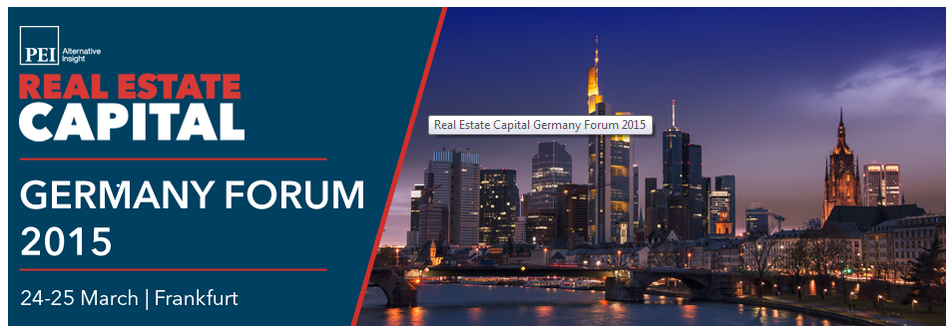 Real Estate Capital Germany Forum 2015 – 1 week to go!