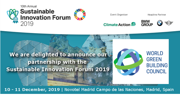 Sustainable Innovation Forum 2019, 10-11 December – Madrid, COP25