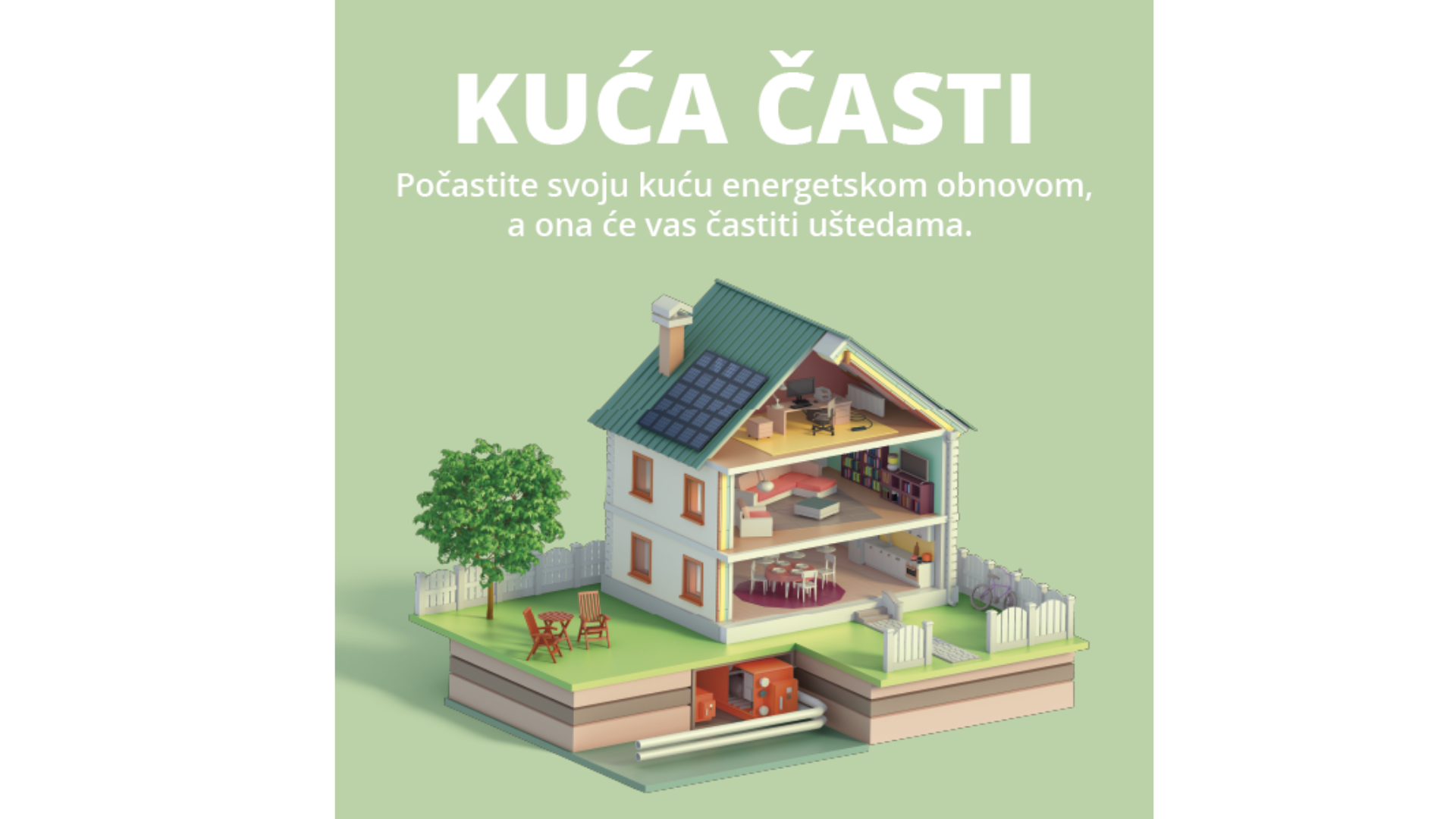 Fond za zaštitu okoliša objavio uvjete za sufinanciranje energetske obnove obiteljskih kuća u 2024.